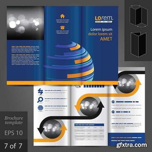 Collection of Corporate Brochures 3, 25xEPS