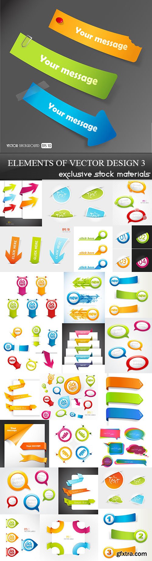 Elements of Vector Design 3, 25xEPS