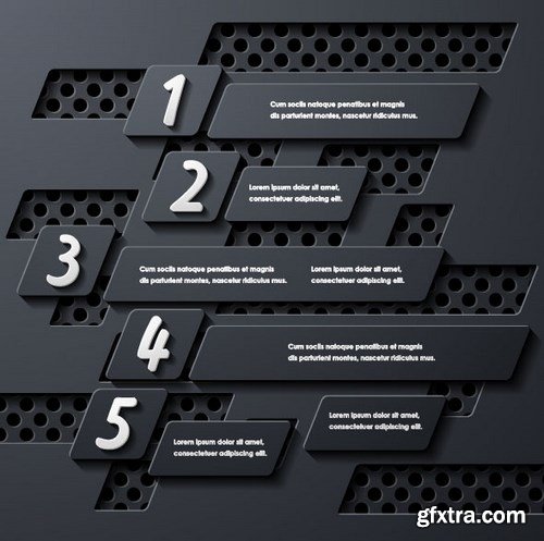 Elements Design of Infographics 2, 25xEPS