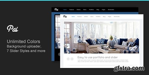 ThemeForest - Pai v1.1 - Simple and Clean Business Corporate Template