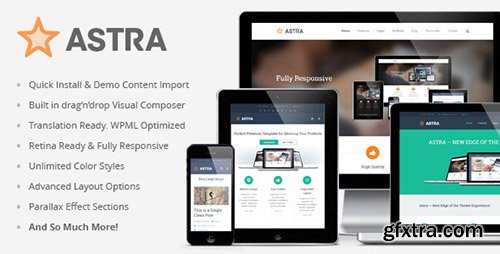 ThemeForest - Astra v1.6.1 - Retina Responsive WordPress Theme