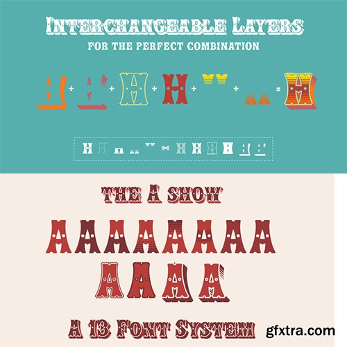 Show Font Family - 13 Font $780