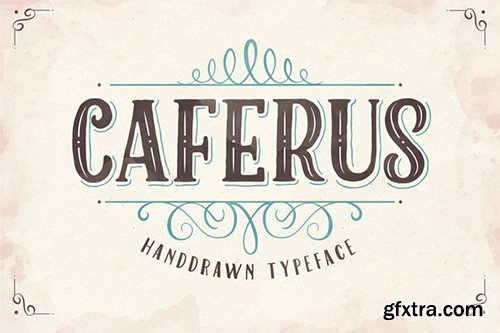 CaferusFamily - 5 Fonts $19