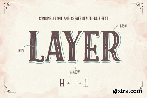 CaferusFamily - 5 Fonts $19