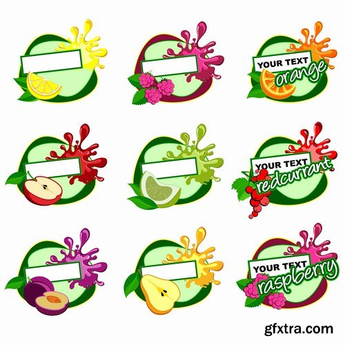 Different Labels & Stickers #2 - 30 Vector