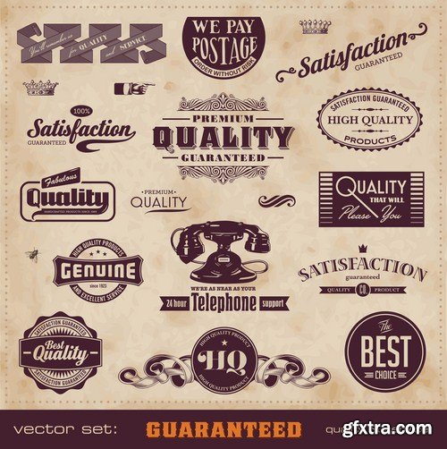 Different Labels & Stickers #2 - 30 Vector