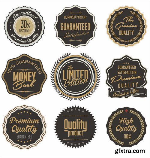 Different Labels & Stickers #2 - 30 Vector