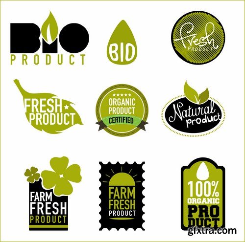 Different Labels & Stickers #2 - 30 Vector