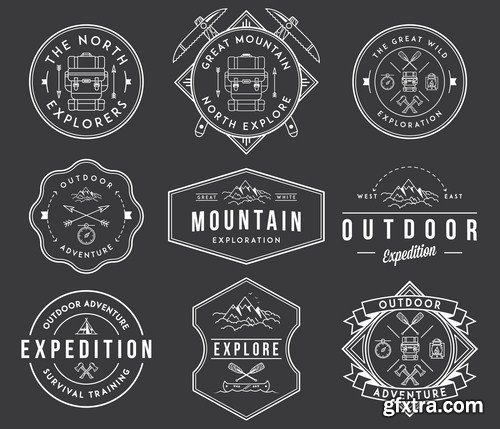 Different Labels & Stickers #2 - 30 Vector