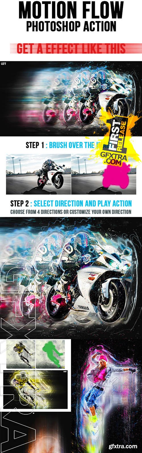 Motionflow Photoshop Action - GraphicRiver 9300501