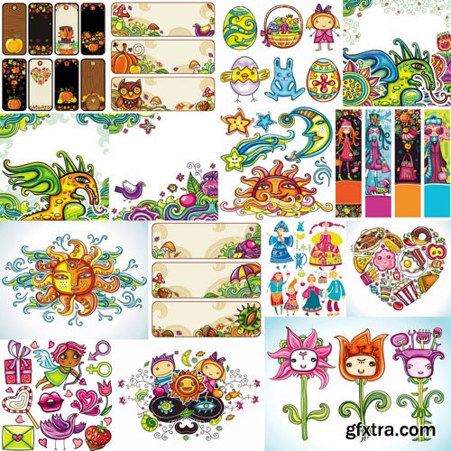 Creative Art Collection - 25 Vector