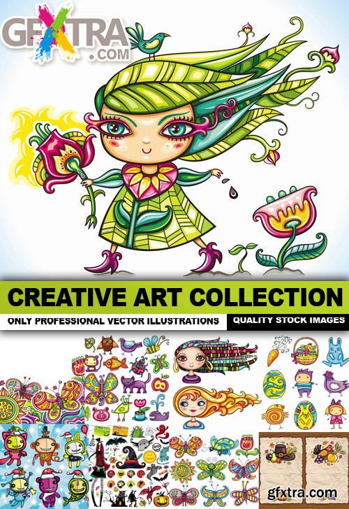 Creative Art Collection - 25 Vector