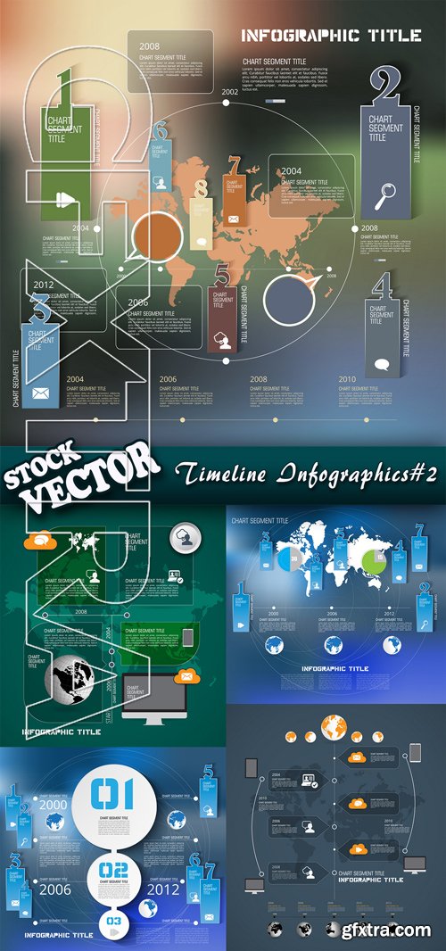 Stock Vector - Timeline Infographics#2