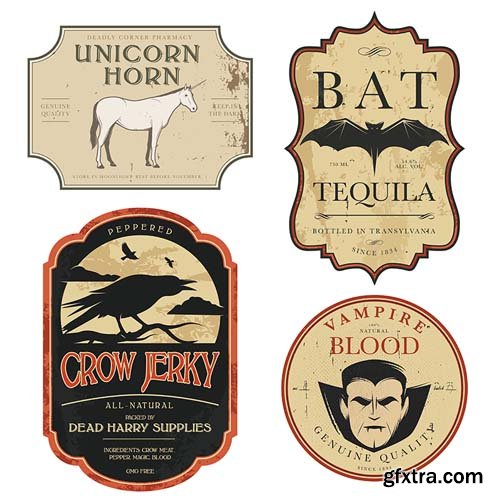 Bottle Labels - 25x EPS