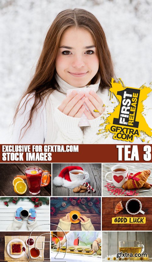 Stock Photos - Tea 3, 25xJPG