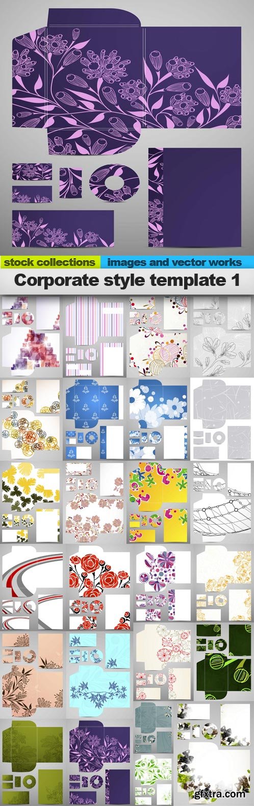 Corporate style template 1,25 x EPS