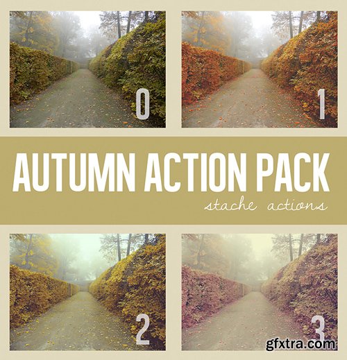 Photoshop Actions - Autumn Pack