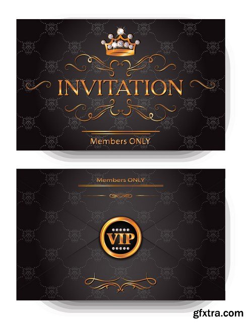 Premium VIP Cards, 25xEPS