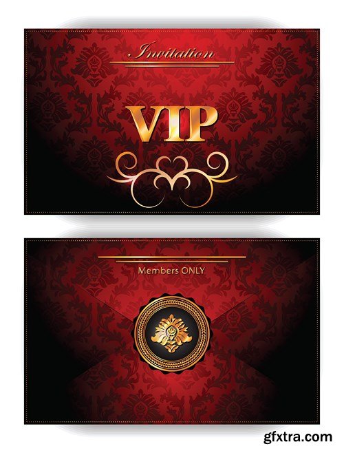 Premium VIP Cards, 25xEPS