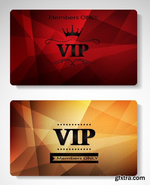 Premium VIP Cards, 25xEPS