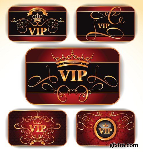 Premium VIP Cards, 25xEPS