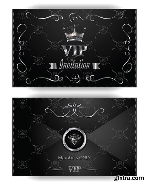 Premium VIP Cards, 25xEPS