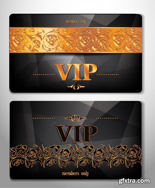 Premium VIP Cards, 25xEPS