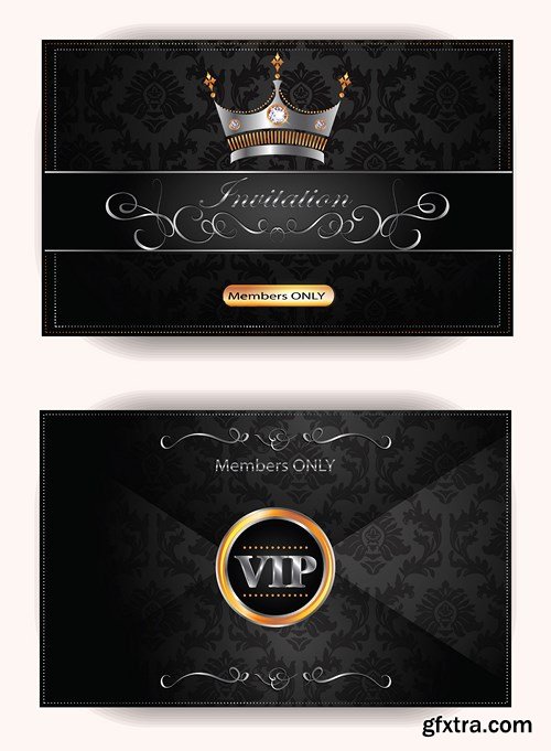 Premium VIP Cards, 25xEPS