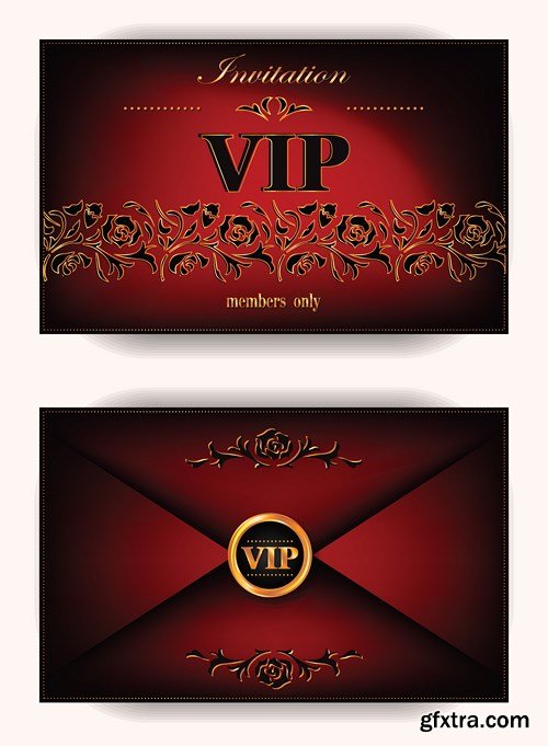 Premium VIP Cards, 25xEPS