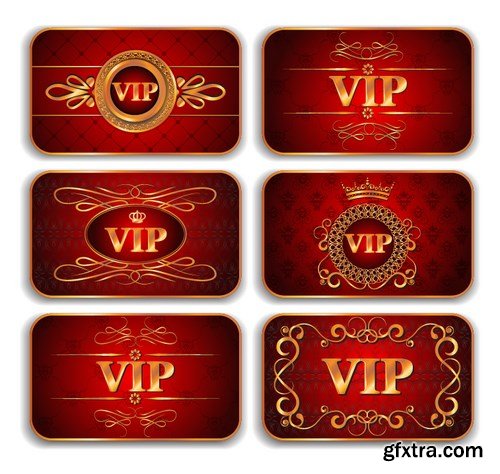 Premium VIP Cards, 25xEPS