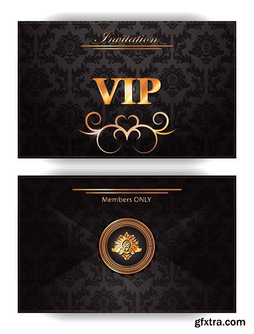 Premium VIP Cards, 25xEPS