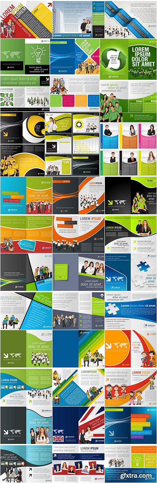 Corporate VectorTemplates, 25xEPS