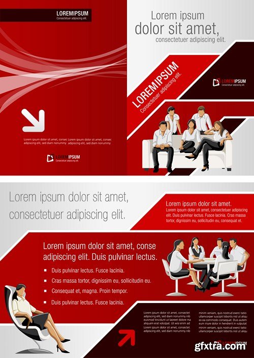 Corporate VectorTemplates, 25xEPS