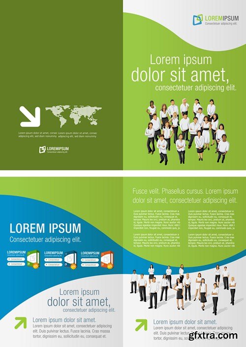 Corporate VectorTemplates, 25xEPS