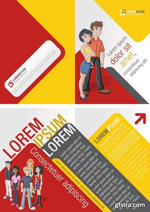 Corporate VectorTemplates, 25xEPS