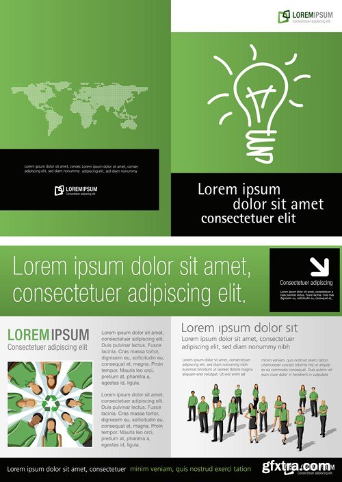 Corporate VectorTemplates, 25xEPS