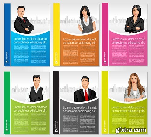 Corporate VectorTemplates, 25xEPS