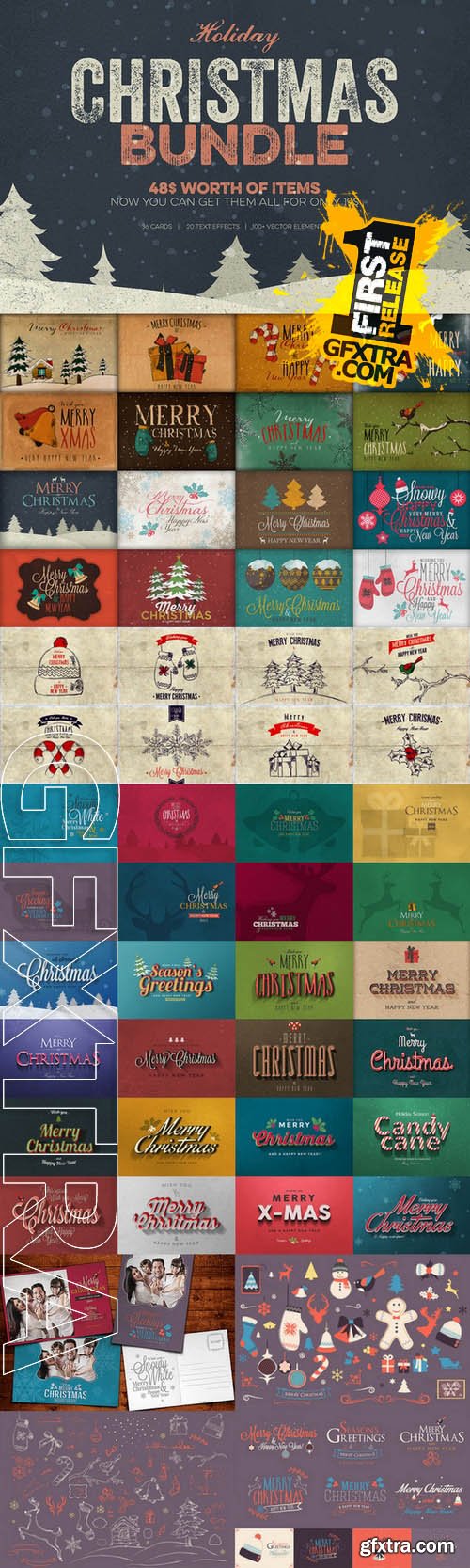 Christmas Bundle - Creativemarket 125627