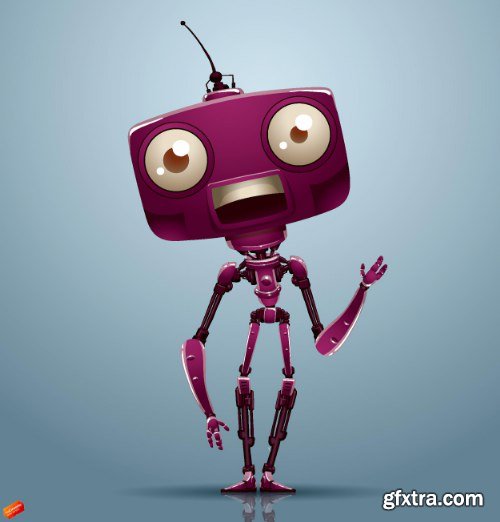 Funny Robots 25xEPS