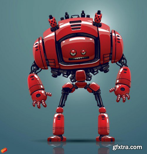 Funny Robots 25xEPS