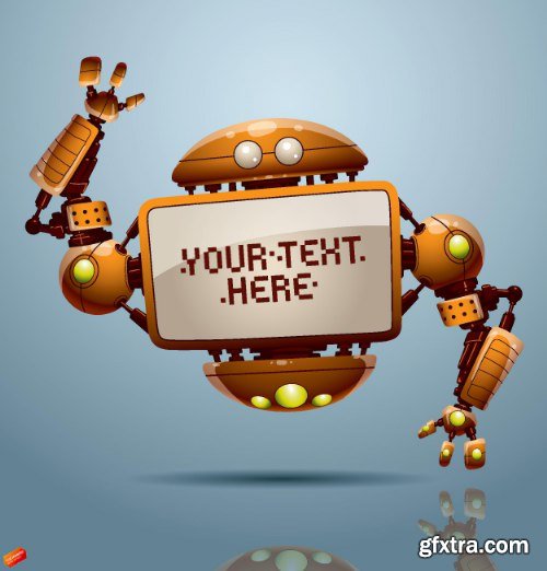 Funny Robots 25xEPS