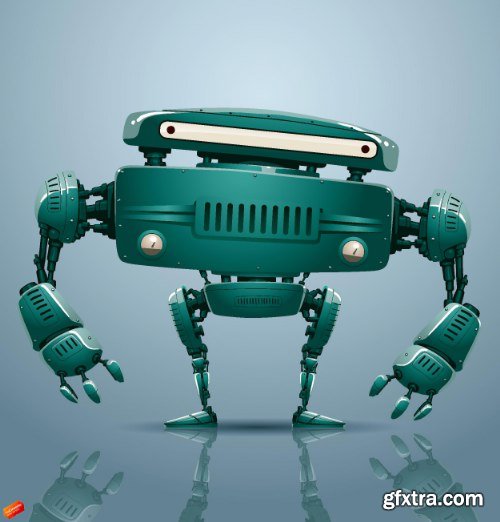 Funny Robots 25xEPS