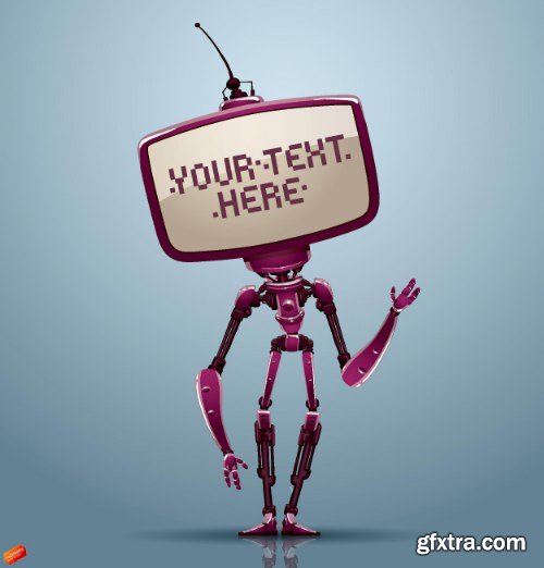 Funny Robots 25xEPS