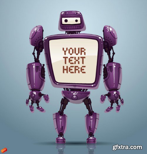 Funny Robots 25xEPS