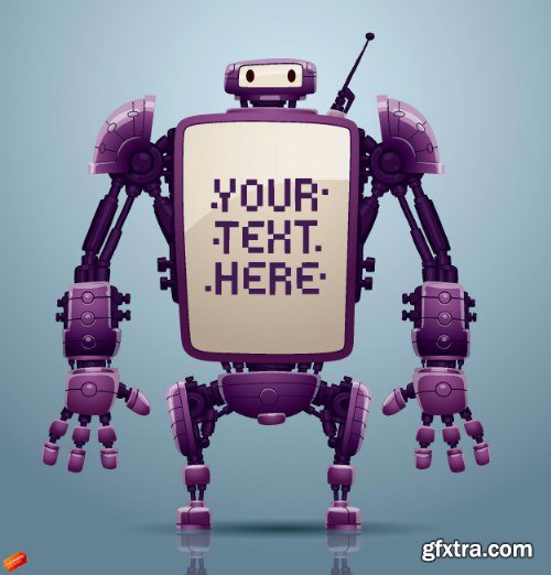 Funny Robots 25xEPS