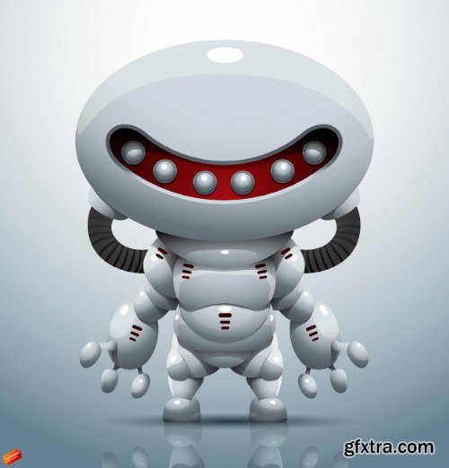 Funny Robots 25xEPS