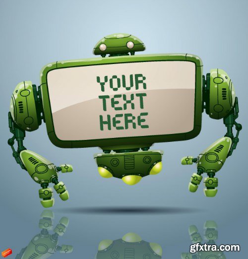 Funny Robots 25xEPS