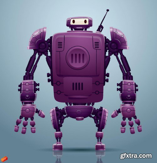 Funny Robots 25xEPS