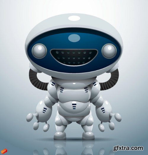 Funny Robots 25xEPS