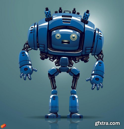 Funny Robots 25xEPS